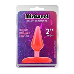 Candy Anal Plug — Red — photo 1